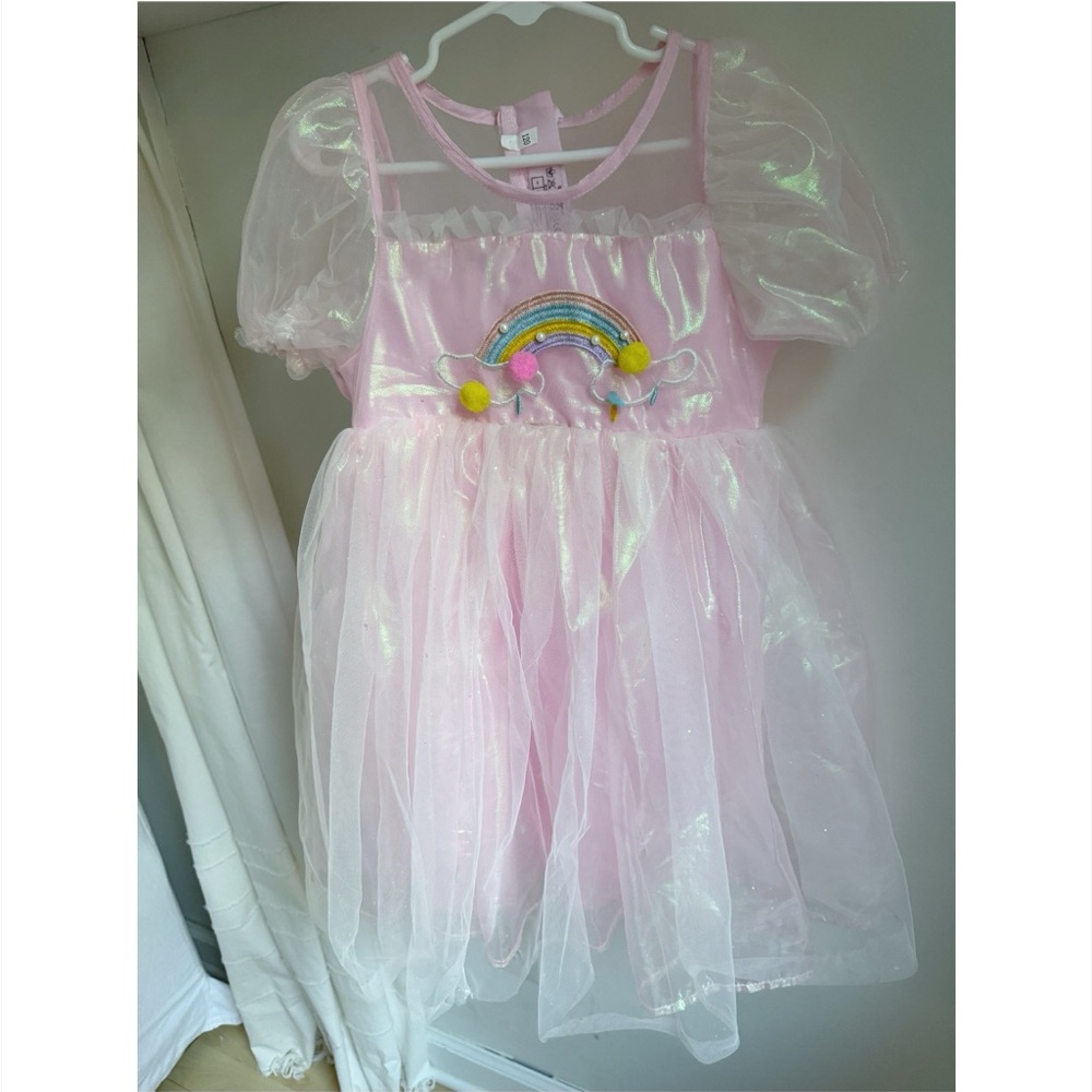 Pink Rainbow Dress